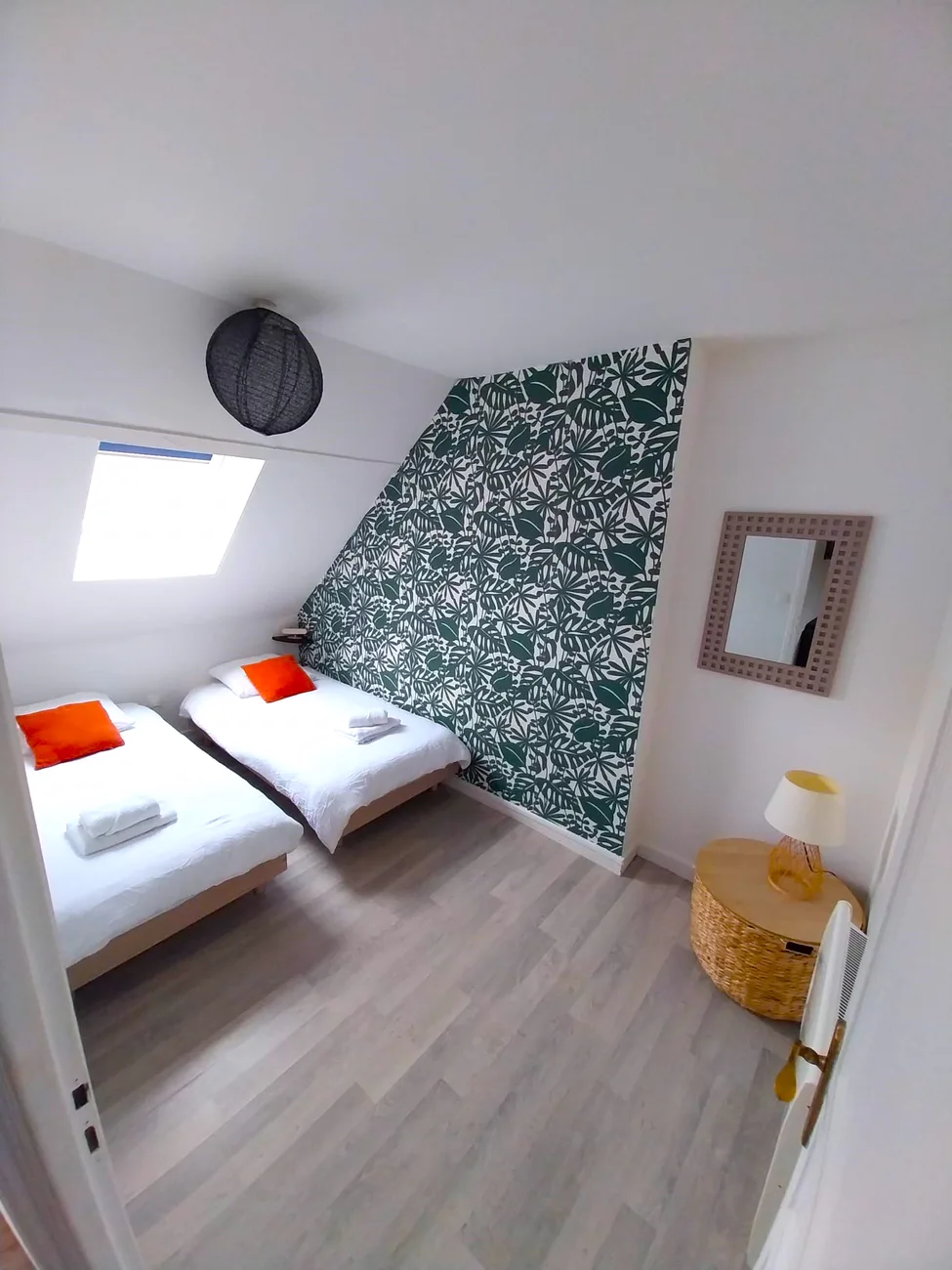 Chambre d'appoint – deux lits